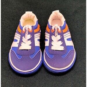 Koala Kids Toddler Boys’ Shoes Blue, White, Orange Size 2